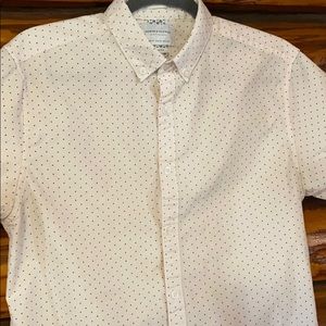 Denim&flowers button down